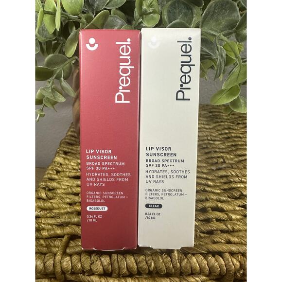 Prequel Skin Lip Visor, C Lip Balm with SPF 30 x2 - Picture 1 of 2